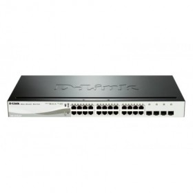 Switch D-Link DGS-1210-24P, 24 port, 10/100/1000 Mbps