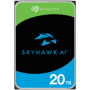 HDD Video Surveillance SEAGATE SkyHawk AI 20TB CMR, 3.5", 512MB, SATA, Rescue Services 3 ani, TBW: 550