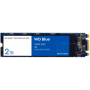 SSD WD Blue SA510 2TB SATA, M.2 2280, Read/Write: 560/520 MBps, IOPS 87K/83K, TBW: 500