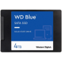 SSD WD Blue SA510 4TB SATA, 2.5", 7mm, Read/Write: 560/520 MBps, IOPS 87K/83K, TBW: 600