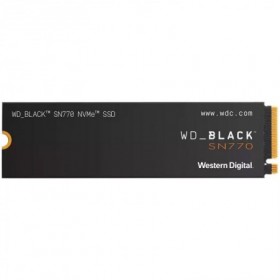 SSD WD Black SN770 1TB M.2 2280 PCIe Gen4 x4 NVMe, Read/Write: 5150/4900 MBps, IOPS 740K/800K, TBW: 600