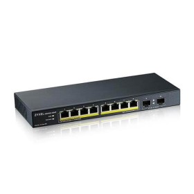 Zyxel Switch GS1100-10HP, unmanage PoE 8x Gigabit, 2x Fiber Uplink,...