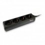 EQUIP 333281 4-Outlet Power Strip, 41x38x195mm
