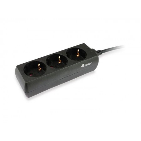 EQUIP 333280 3-Outlet Power Strip, 41x34x151mm