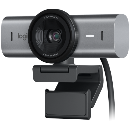 LOGITECH MX Brio 4K Ultra HD Webcam - GRAPHITE - 2.4GHZ - EMEA28-93...