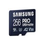 Card de Memorie MicroSDXC Samsung PRO Ultimate MB-MY256SB/WW 256GB, Class 10, UHS-I U3, V30, A2 + Adaptor USB