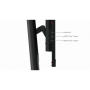 Lenovo ThinkVision T24v-30 23.8"IPS, FHD (1920x1080), 16:9, Brightness: 250 cd/m², Contrast ratio: 1000:1, Response time: 4ms (E