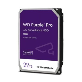 HDD Video Surveillance WD Purple Pro 22TB CMR, 3.5'', 512MB, 7200 RPM, SATA, TBW: 550