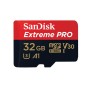 Card de Memorie MicroSDHC SanDisk Extreme Pro, 32GB, UHS-I, Class 10 + Adaptor