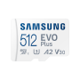 Card de Memorie MicroSDXC Samsung  EVO Plus UHS-I U3 Clasa 10 512GB + Adaptor