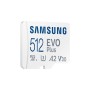 Card de Memorie MicroSDXC Samsung  EVO Plus UHS-I U3 Clasa 10 512GB + Adaptor