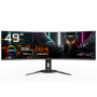 Gigabyte monitor gaming 49", display 1,196.7 x 339.2 mm, Backlight Edge, Anti-glare, Rezolutie:  5120 x 1440(DQHD, Luminozitate:
