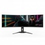 Gigabyte monitor gaming 49", display 1,196.7 x 339.2 mm, Backlight Edge, Anti-glare, Rezolutie:  5120 x 1440(DQHD, Luminozitate: