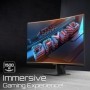 Gigabyte Monitor Gaming 27" VA 1500R GS27FC, Non-glare, Rezolutie: 1920 x 1080(FHD), Luminozitate: 250 cd/m2, Contrast: 3000:1, 