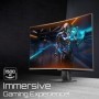 Gigabyte Monitor Gaming 27" VA 1500R GS27QC, Non-glare, Rezolutie: 2560 x 1440 (QHD), Luminozitate: 250 cd/m2, Contrast: 4000:1,