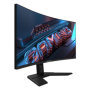 Gigabyte Monitor Gaming 34" GS34WQC, Non-glare, Rezolutie: 3440 x 1440 (WQHD), Luminozitate:300 cd/m2 (TYP), Contrast: 4000:1, u