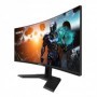 Gigabyte Monitor Gaming 34" GS34WQC, Non-glare, Rezolutie: 3440 x 1440 (WQHD), Luminozitate:300 cd/m2 (TYP), Contrast: 4000:1, u