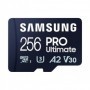 Card de Memorie MicroSDXC Samsung PRO Ultimate MB-MY256SB/WW 256GB, Class 10, UHS-I U3, V30, A2 + Adaptor USB