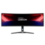 Monitor Gaming Lenovo Legion R45w-30, 44.5", 5120x1440, 165Hz , pivot, 2x HDMI® 2.1, 1x DP 1.4, 1x USB-C, AMD FreeSync™ Premium 