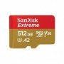 Card de Memorie MicroSDHC SanDisk, 512GB, UHS-I, Class 10, 80MB/s + Adaptor