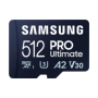Card de Memorie Micro Secure Digital Card Samsung Pro Ultimate, 512GB, MB-MY128SA/WW, Clasa 10, pana la 200MB/S, cu adaptor