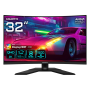 Monitor Gaming Gigabyte M32QC 31.5", VA, 2560 x 1440 (QHD), Non-glare, Brightness, 350 cd/m2 (TYP), Contrast Ratio:3000:1, Viewi