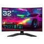 Monitor Gaming Gigabyte M32QC 31.5", VA, 2560 x 1440 (QHD), Non-glare, Brightness, 350 cd/m2 (TYP), Contrast Ratio:3000:1, Viewi