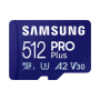 Card de Memorie MicroSDHC PRO PLUS 512GB, Class10/Grade 3 adapter UHS-I MB-MD128DA/EU