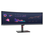 Monitor Lenovo ThinkVision P49w-30, 49'' IPS, DQHD (5120x1440), Anti- glare, 32:9, Curvature: 3800R, Brightness: 350 nits, Contr
