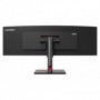 Monitor Lenovo ThinkVision P49w-30, 49'' IPS, DQHD (5120x1440), Anti- glare, 32:9, Curvature: 3800R, Brightness: 350 nits, Contr