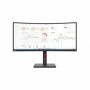 Monitor Lenovo ThinkVision T34w-30, 34" (3440x1440) WLED, Anti-glare, Curvature: 1500R, Speakers: Modular Soundbar Support, View