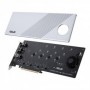 HYPER M.2 X16 GEN 4 CARD PCIe 4.0/3.0 x16