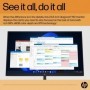 Monitor 23.8" HP E24 G5, LED, IPS, FHD 1920x1080, 16:9, 5 ms, Height adjustment: 150 mm, VESA 100x100, Black & Silver, 3yw