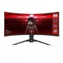 Monitor Gaming Asrock curbat PG34WQ15R2B, diagonala: 34", Aspect: 21:9, anti-glare, Rezolutie: 3440 x 1440, Refresh rate: 165Hz,