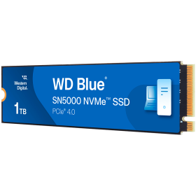 SSD WD Blue SN5000 1TB M.2 2280 PCIe Gen4 x4 NVMe TLC, Read/Write: ...