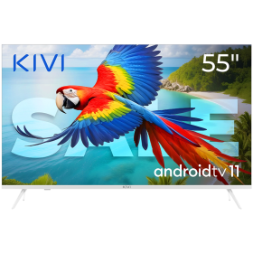 55', UHD, Android TV 11, White, 3840x2160, 60 Hz, Sound 2x12W, 83 k...