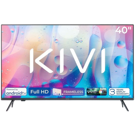 40", HD, Android TV 11, Black, 1920x1080, 60 Hz, AV1, Sound 2x8W, 3...