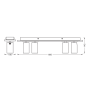 Spot LED cvadruplu ajustabil Ledvance DECOR MERCURY, 4xGU10, 4x3.4W...