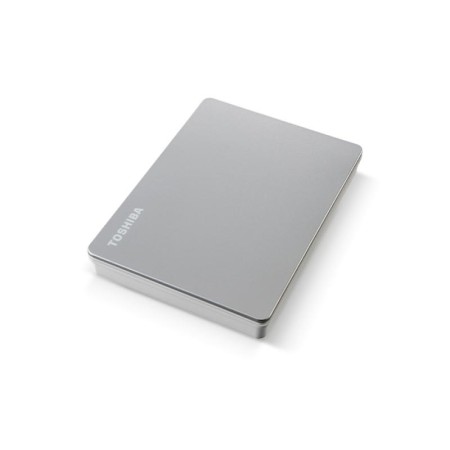 HDD Extern TOSHIBA CANVIO Flex 2TB, 2.5", USB 3.2 Gen1 (5Gbit/s), includes USB-A and USB-C cables, Silver, 149g