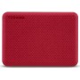 HDD Extern TOSHIBA CANVIO Advance 4TB, 2.5", USB 3.2 Gen1 (5Gbit/s), Backup and Security software, Textured Red, 217.5g