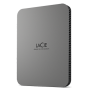 HDD Extern LaCie Mobile Drive Secure 5TB, USB 3.1 Type C, Up to 130MB/s, Password protection, Rescue Data Recovery Services 3 an