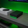 HDD Extern SEAGATE Game Drive Hub for Xbox 8TB, 1x USB 3.2 Type-C, 1x USB 3.0 Type-A, Rescue Data Recovery Services 3 ani, green