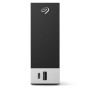 HDD Extern SEAGATE One Touch Hub 4TB, 1x USB 3.2 Type-C, 1x USB 3.0 Type-A, Rescue Data Recovery Services 3 ani, Black