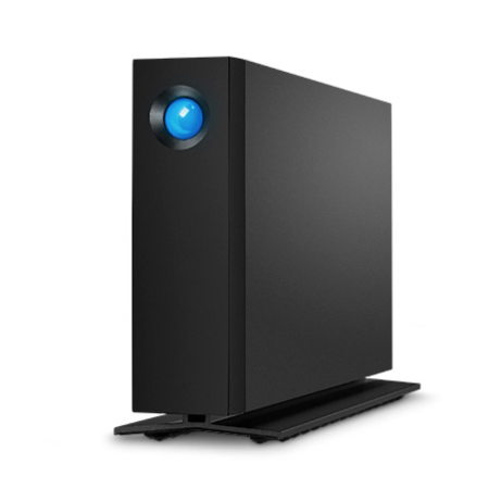HDD Extern LaCie d2 Professional 10TB, 1x USB 3.2 Gen 2 (up to 10Gb/s) USB-C, Thunderbolt 4 ?compatible, IronWolf Pro Enterprise