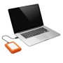 HDD Extern LaCie Rugged Mini 1TB, USB 3.0 (up to 130MB/s), 1.2-meter drop and 1-ton car crush resistance, rain resistance, Ultra