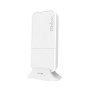 Mikrotik wAP R weatherproof 2.4Ghz wireless access point with a miniPCI-e slot, RBWAPR-2ND, 1* 10/100 Ethernet ports, 1* CPU cor