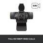 Camera web Logitech Pro HD Webcam C920s, rezolutie video 1920 x 1080, interfata USB, dimensiuni 94 x 29 x 24 mm, negru