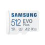 Card de Memorie MicroSDXC Samsung  EVO Plus UHS-I U3 Clasa 10 512GB + Adaptor
