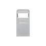 Memorie USB Flash Drive Kingston 256GB Data Traveler Micro, USB 3.2 Gen1, Metalic