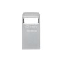 Memorie USB Flash Drive Kingston 128GB Data Traveler Micro, USB 3.2 Gen1, Metalic